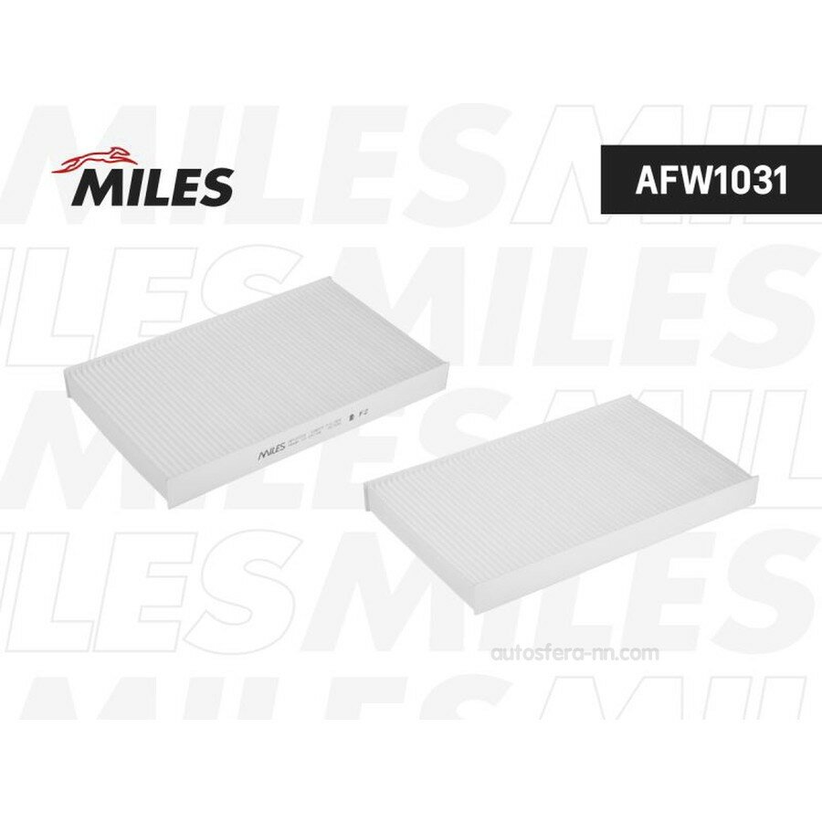 MILES AFW1031 Фильтр салона AUDI A100/200/A6