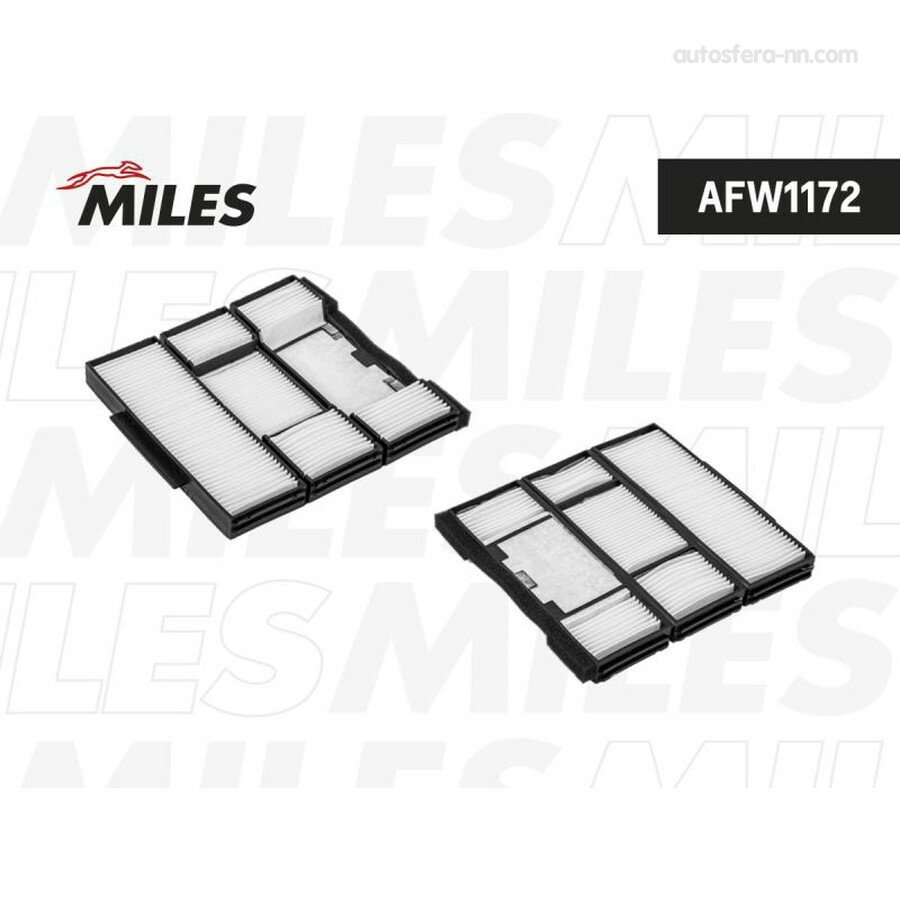 MILES AFW1172 Фильтр салона TOYOTA COROLLA E11 -02