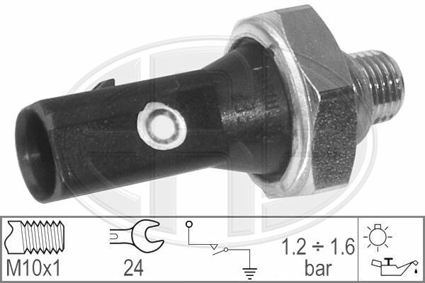 Датчик давления масла VAG+Skoda P 1,2-1,6Bar M10x1mm ERA 330324
