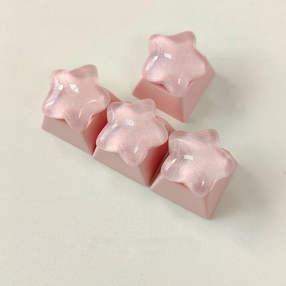 GEVBAY Колпачки для клавиш Starry Glow 4 шт. 4pcs
