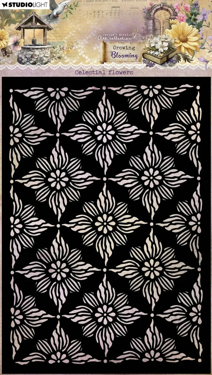 Металлические штампы для скрапбукинга F2549-stencil