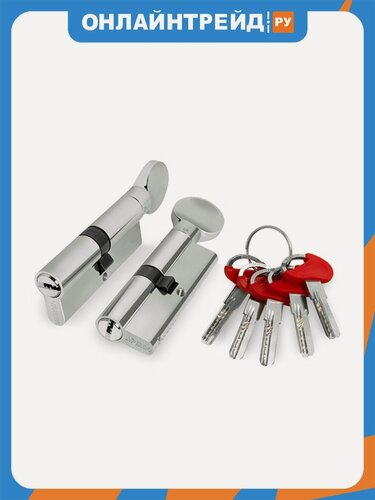 Изображение товара Цилиндровый механизм Fuaro (D-PRO502) D-PRO5002 Knob 60 (25+10+25) CP хром 5Key