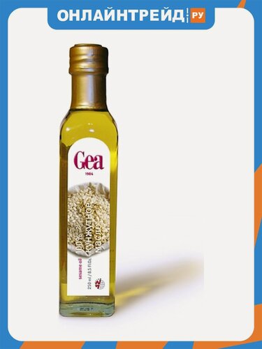 Изображение товара Масло Gea кунжутное нерафинированное 250мл.