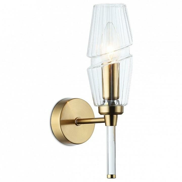 Бра Ambrella Light LH LH55204 цвет плафона подвески Прозрачный, цвет арматуры Латунь