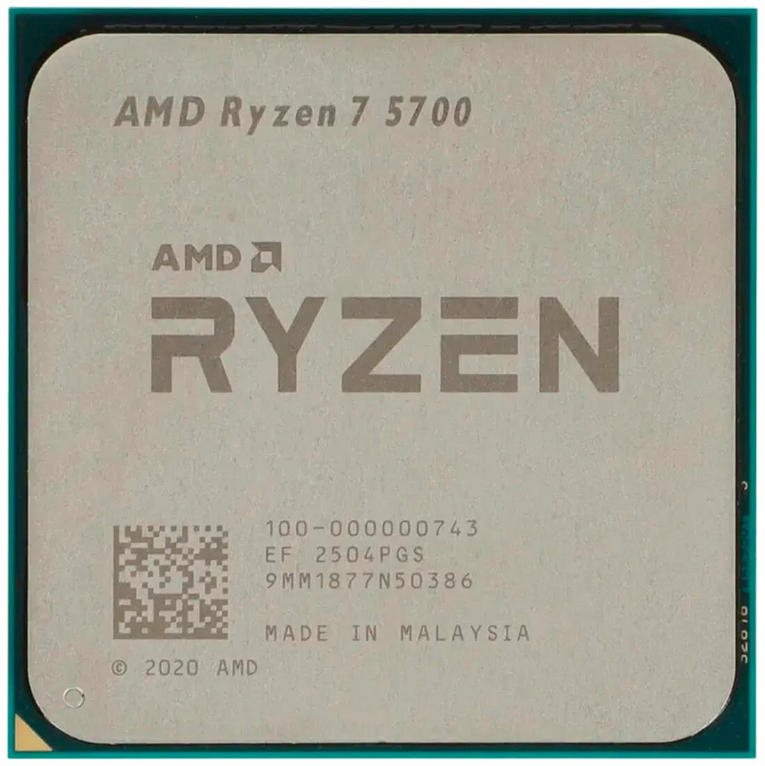 Процессор AMD RYZEN 7 5700 AM4 OEM (100-000000743)