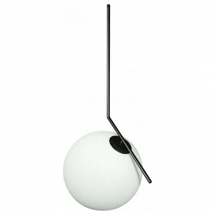 Подвесной светильник Loft it 1cl 2579-B цвет плафона подвески Белый, цвет арматуры Черный