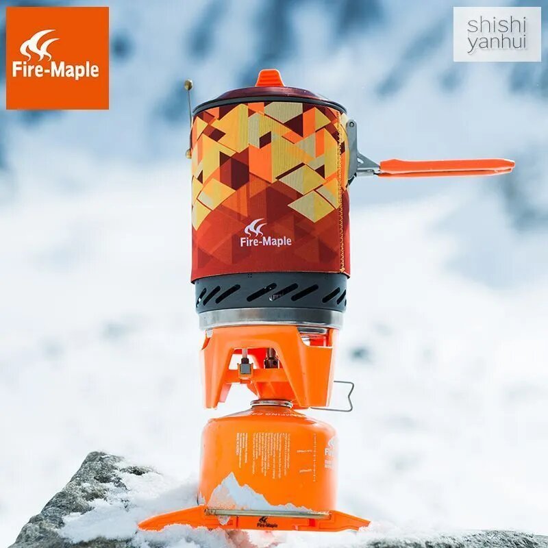 Система приготовления пищи FireMaple STAR X2 оранжевая — фото 1