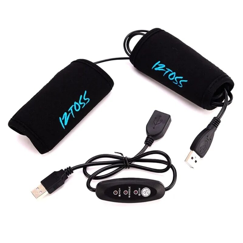 Универсальные USB-накладки на руль с электрическим подогревом, чехлы, ручки с контролем температуры для мотоциклов, электронных велосипедов, горных велосипедов