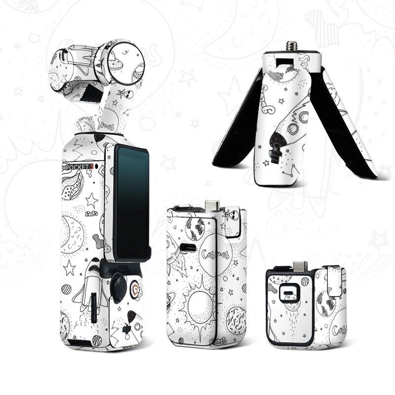 Наклейка 3M с героями мультфильмов для DJI Pocket 4/3