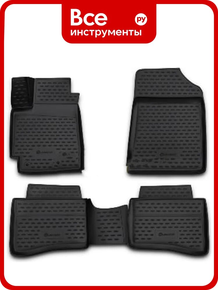 Коврики Element 3D в салон CHERY Tiggo 8 2020 - внедорожник 5шт 3DA0N007210k