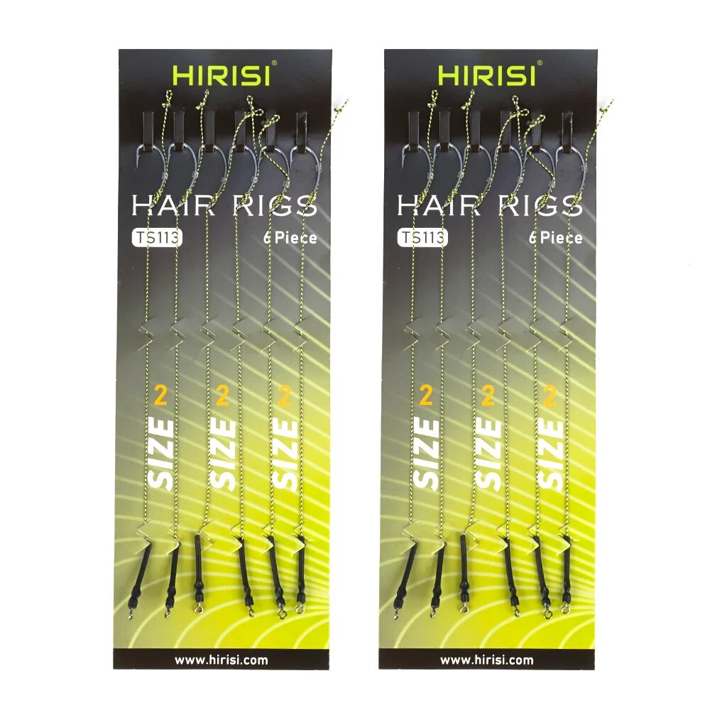 Hirisi TS113 оснастки для карпа, Size 2, 12 шт.