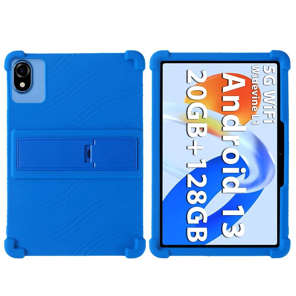 Силиконовый чехол OLPAY для Blackview Tab 60 / Tab 60 Pro / Oscal Pad Синий, Tab 60 Wifi, Dark Blue