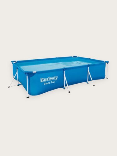 Изображение товара Бассейн каркасный прямоугольный Bestway Steel Pro, 300х201х66 см