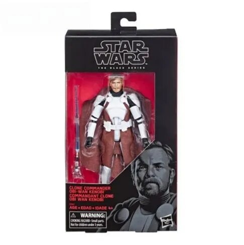 Фигурка Star Wars The Black Series Clone Commander Obi-Wan Kenobi 6 inch Action Figure