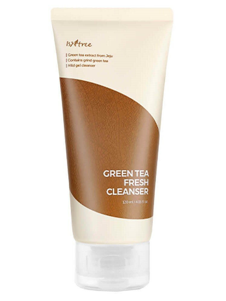 Очищающая пенка для жирной кожи с зеленым чаем ISNTREE Green Tea Fresh Cleanser, 120мл