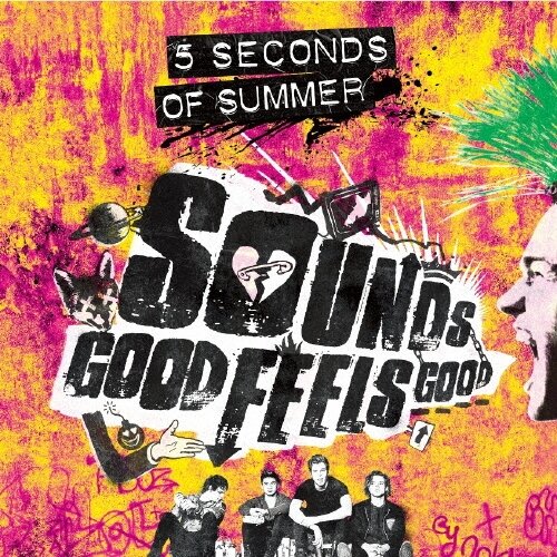 Музыка CD 5 Seconds Of Summer - Sounds Good Feels Good (CD, DVD, Album, 2016)