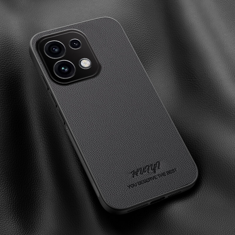 Роскошная кожа чехол для OPPO Reno16 F 5G, Высококачественная кожа, нежная на ощупь