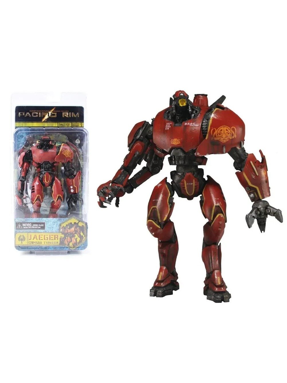 Фигурка Тихоокеанский рубеж егерь Багровый Тайфун / Pacific Rim jaeger Crimson Typhoon (18см)