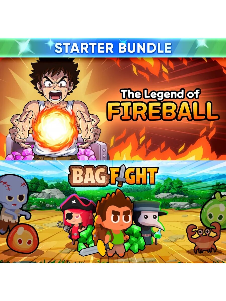The Legend Of Fireball & Bag Fight: Starter Bundle PS4 & PS5