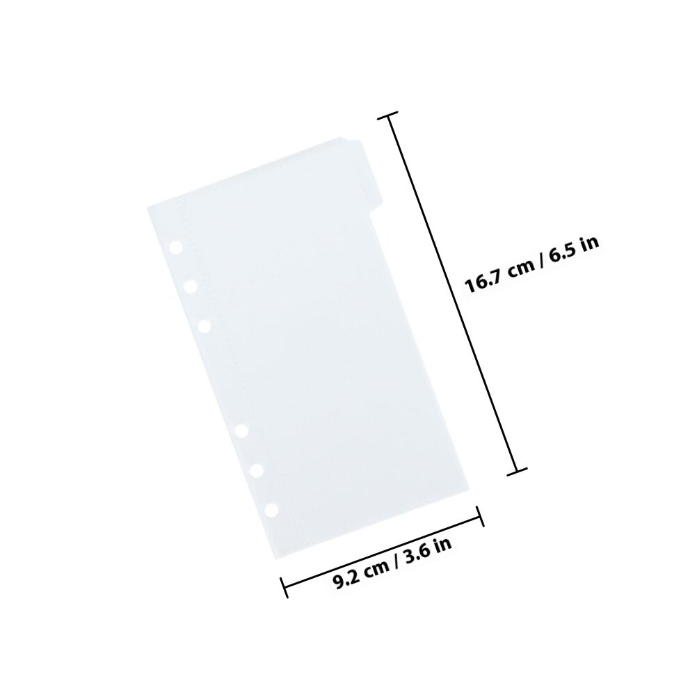 Прозрачные Конверты Для Бумаги 1 Штук Размер 16.7X9.2X0.01Cm