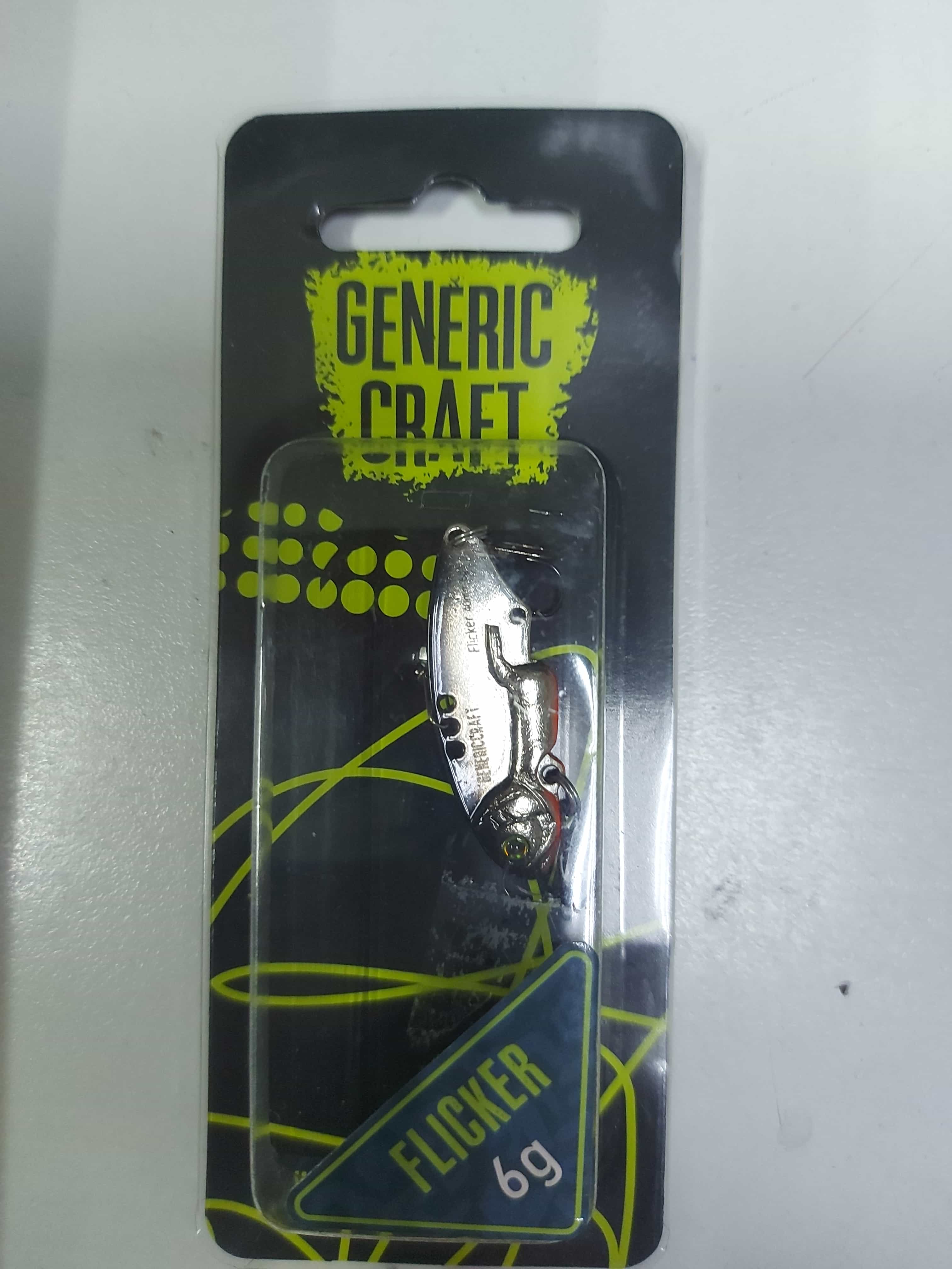 Блесна-цикада Generic Craft Flicker 40, 4см, 6г, цв.701, арт. 278207