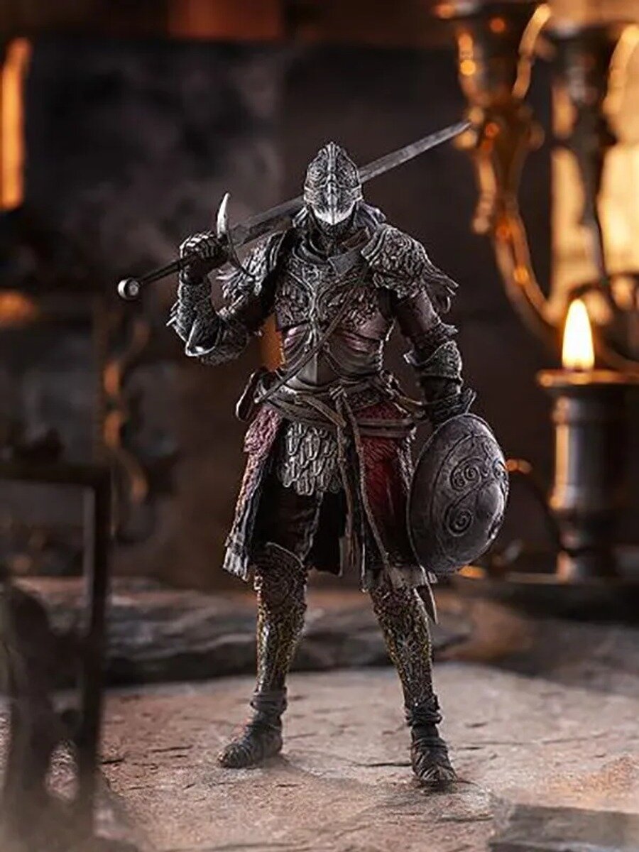 Игровой персонаж figma#624 Elden Ring Белый волк: Боевой призрак 16cm