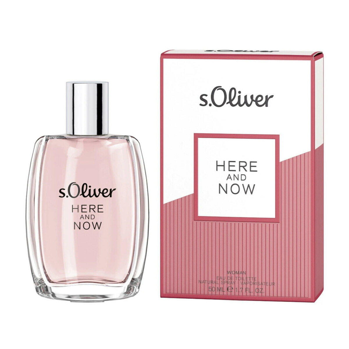 Туалетная вода s.Oliver Here And Now Women цветочный аромат для женщин, 50 мл