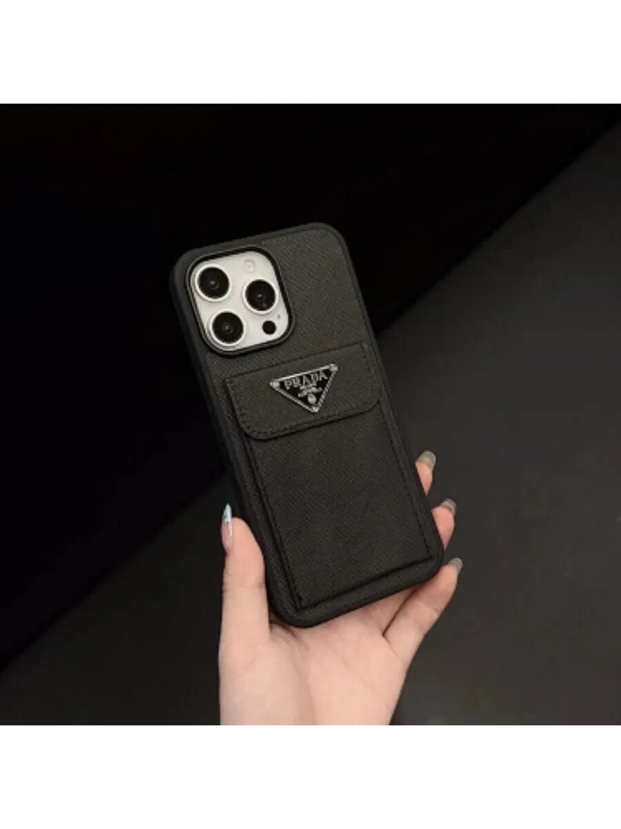 Prada чехол на телефон с отделением для карт