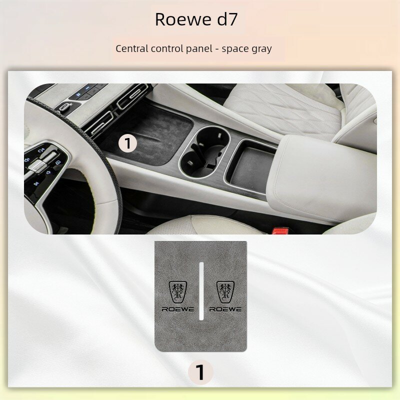 Космический серый одиночный элемент для центральной консоли Roewe D7, салон автомобиля EV