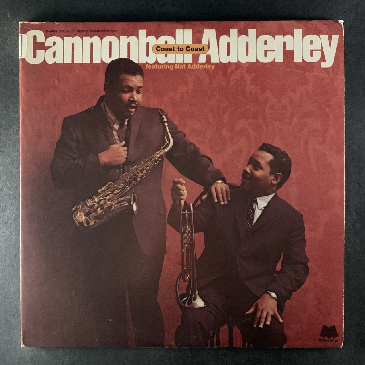 Cannonball Adderley Featuring Nat Adderley - Coast To Coast (USA First Press) (б/у виниловая пластинка, 2LP)