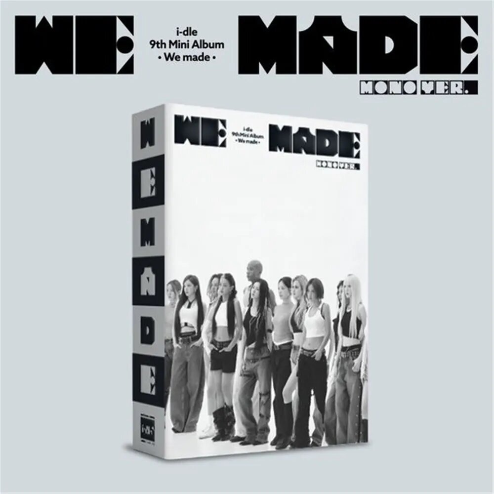 Альбом i-dle - 9th Mini Album 'We made' (Mono Ver.)