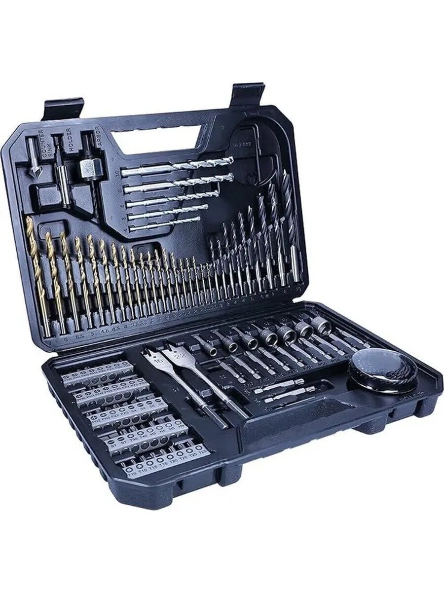 Bosch Accessories 2607017367 Набор сверл, включая V-Line Titanium, 103 предмета