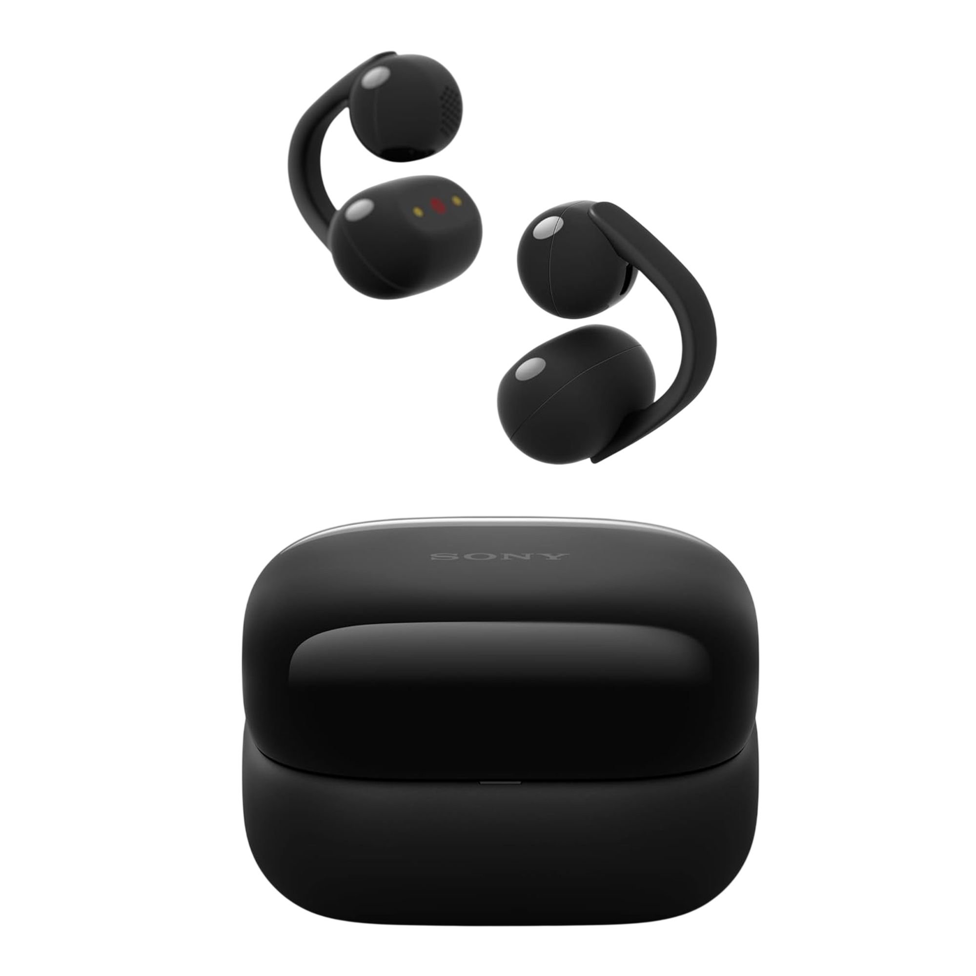 Sony наушники LinkBuds Clip беспроводные чёрный