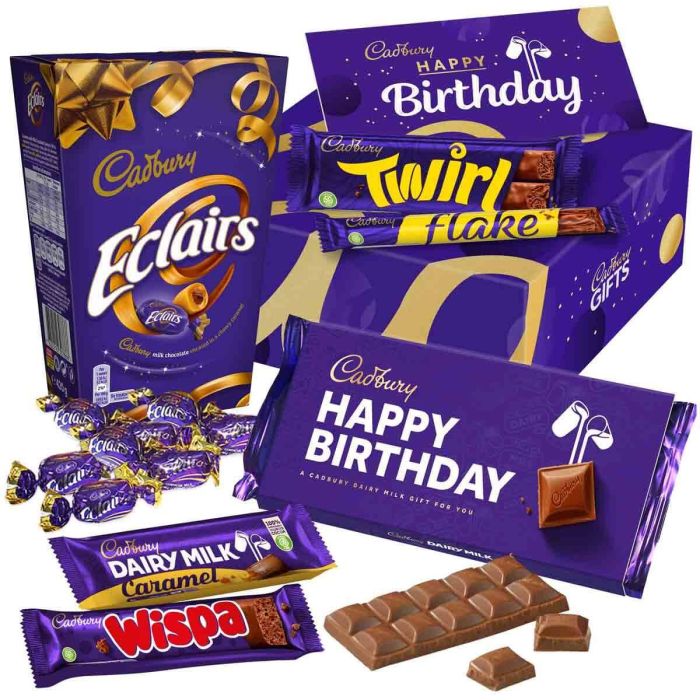 Cadbury Подарочный набор шоколадных конфет Happy Birthday Chocolate Gift Box
