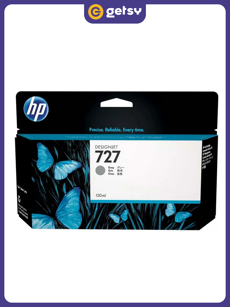 Картридж для струйного принтера HP 727 Gray B3P24A, официальная гарантия