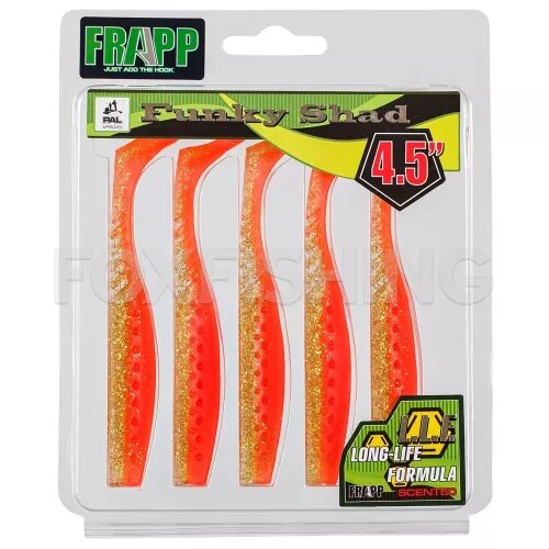 Силиконовая приманка Frapp Funky Shad 4.5 #PAL18