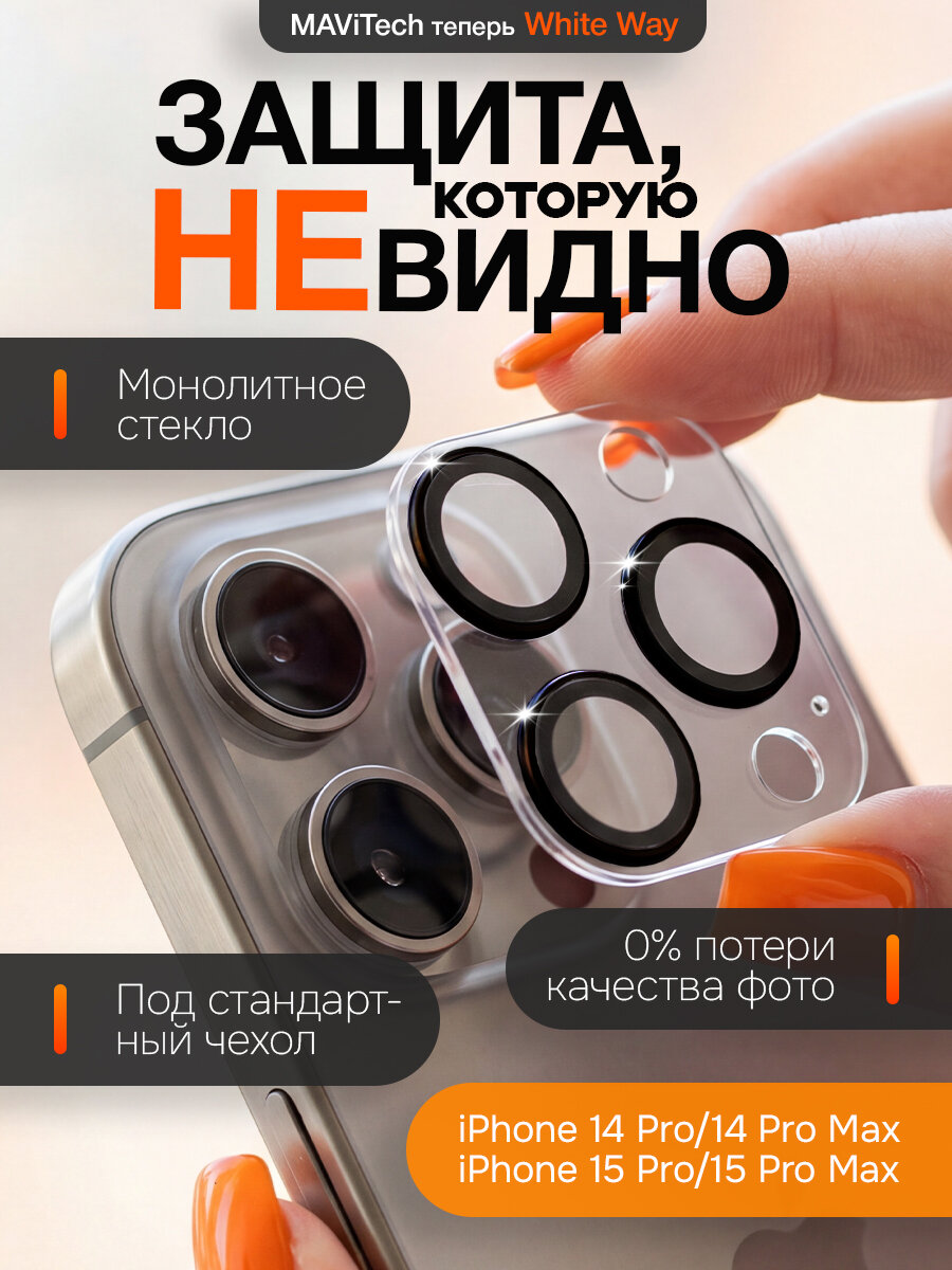 Защитное стекло на камеру iPhone 14pro/14promax/15pro/15promax