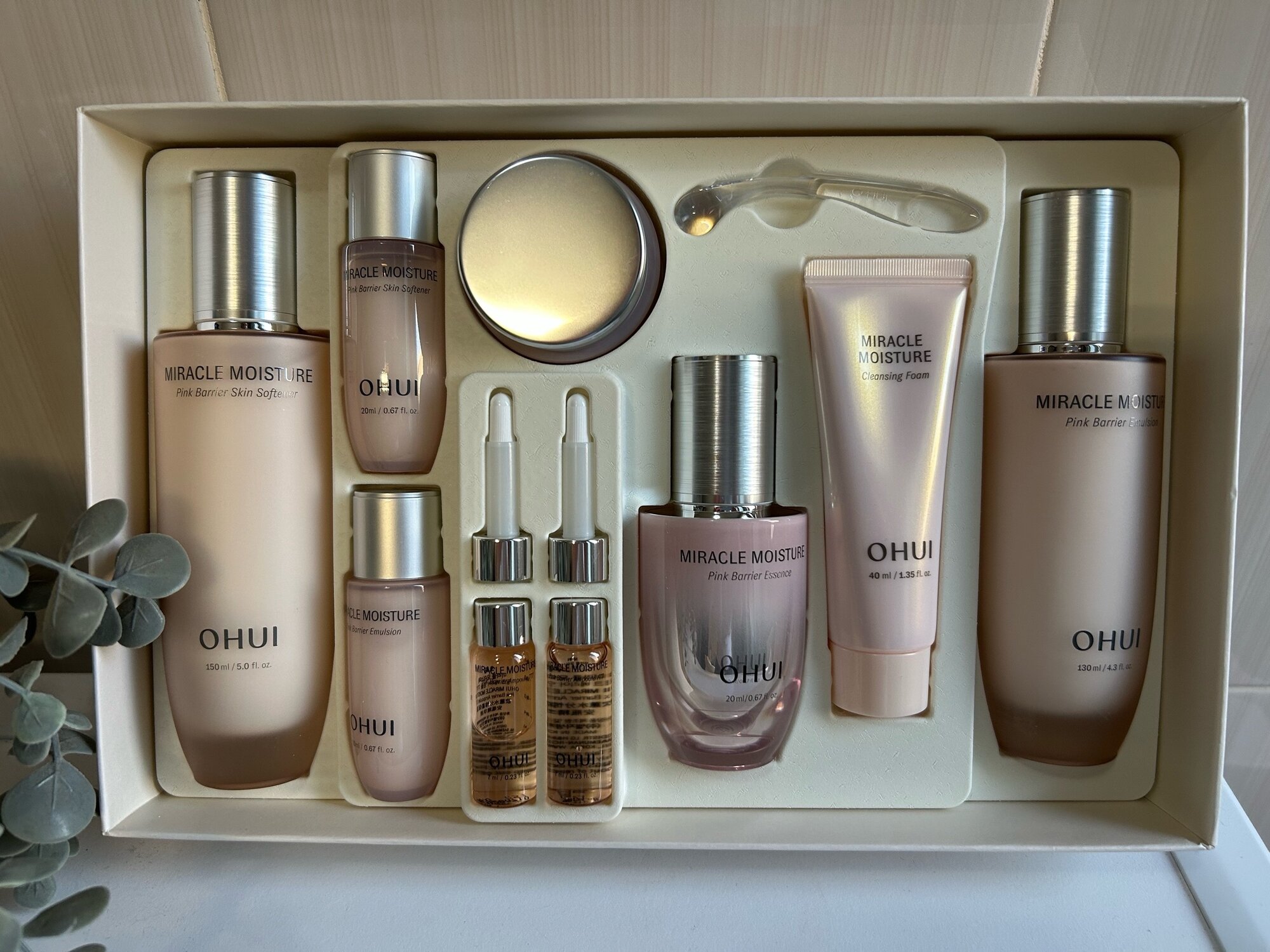 Увлажняющий набор косметики корейский люкс, 'O HUI miracle moisture