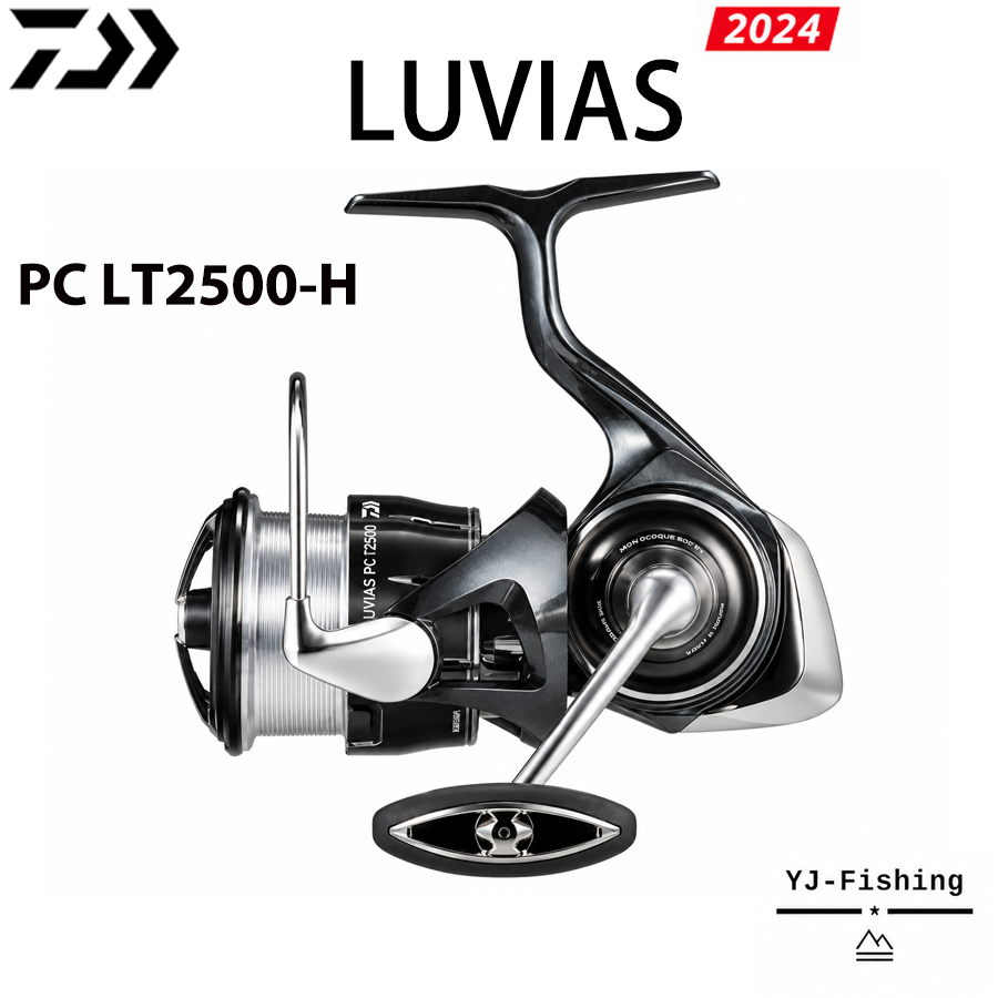 DAIWA 2024 LUVIAS PC LT 2500-H Спиннинговая катушка рыболовная безынерционная для спиннинга, Китай