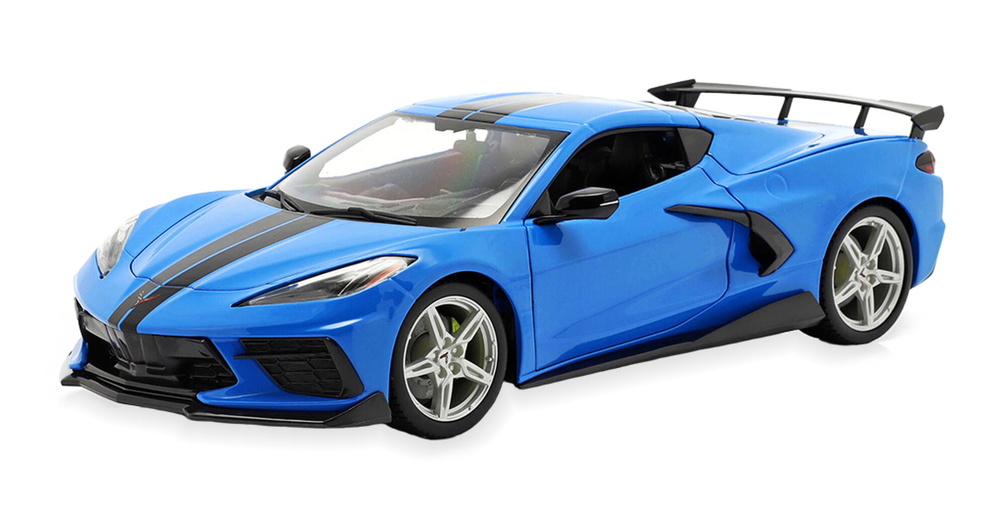 Модель коллекционная MAISTO Chevrolet corvette stingray coupe 2020 blue / шевроле корвет синий