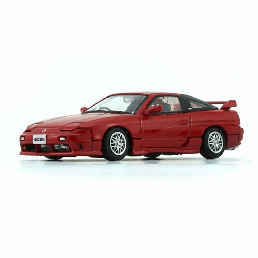 Машинка BM Creations 1/64 Nissan Silvia 180SX Red RHD Diecast Scale Model Car