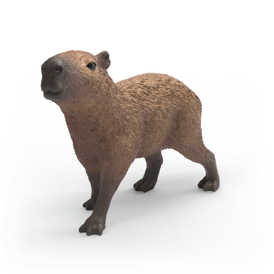 Фигурка Schleich Wild Life капибара 14934, коричневый