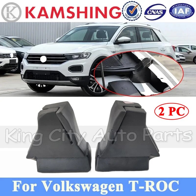 CAPQX задний угловой уплотнительный блок капота двигателя для VW T-ROC T ROC, капот двигателя, поролоновая губка, заглушка 2GA 864759 2GA 864760
