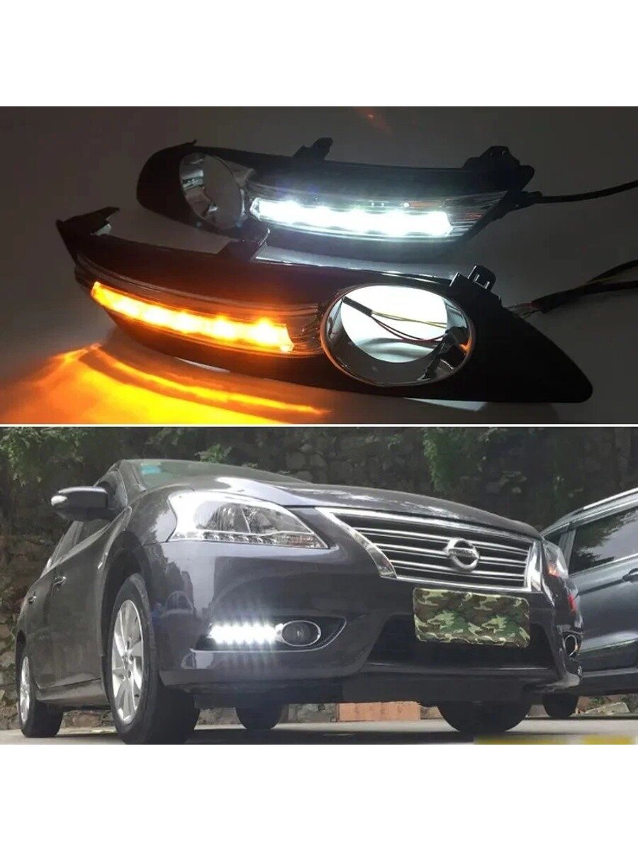 Автомобильные фары для 2012-2015, 1 шт. спереди, ABS пластик