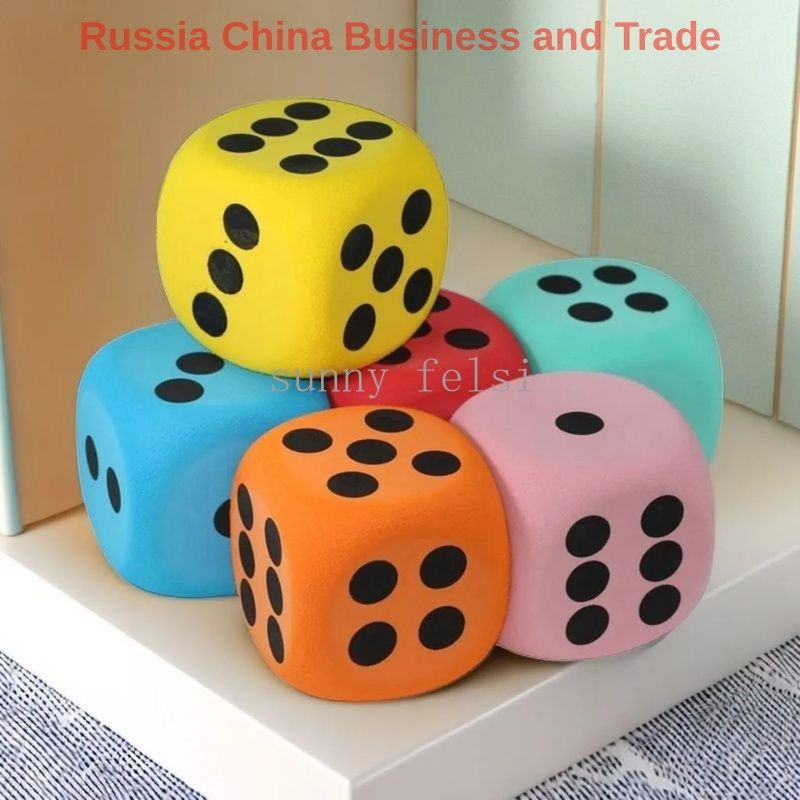 Большой пенопластовый кубик для счета, 1