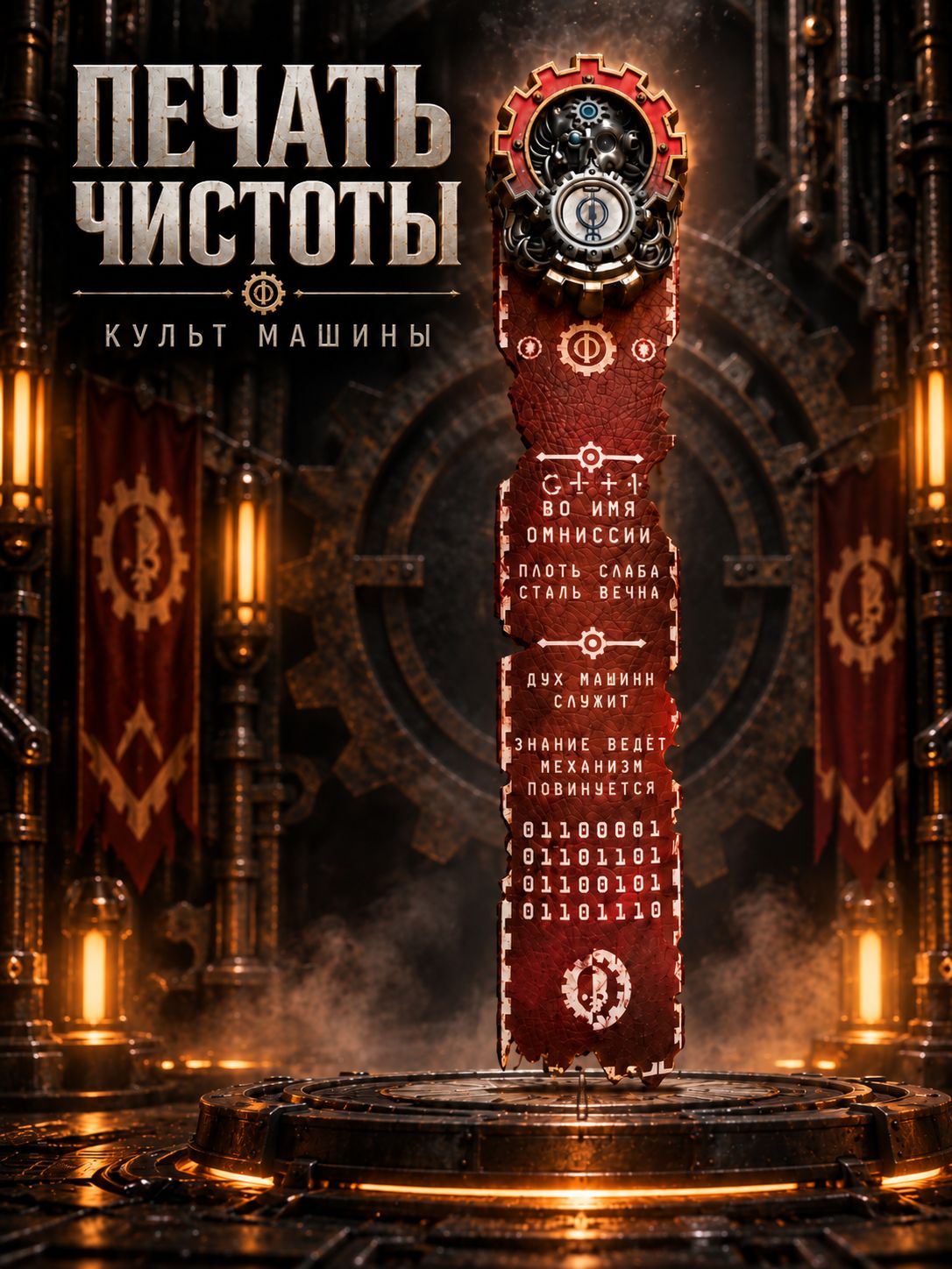 Печать чистоты Механикус с магнитным креплением