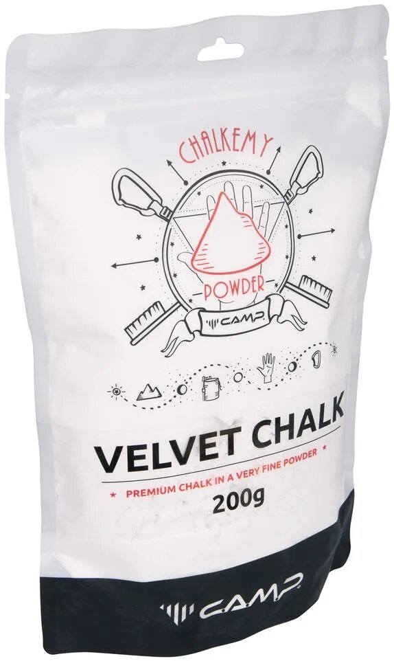 Магнезия спортивная CAMP VELVET CHALK (пудра, пакет 200 гр)
