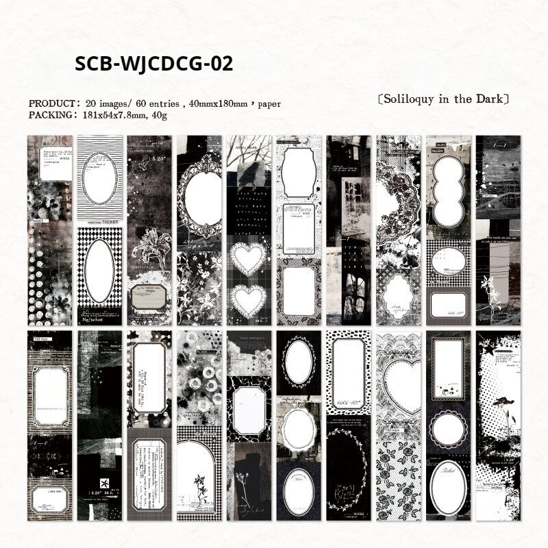 Винтаж блокнот с кружевной рамкой SCB-WJCDCG-02