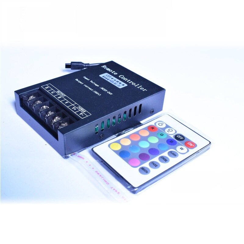 30A RGB усилитель сигнала для LED-контроллеров, поддержка 5V-24V, увеличение дальности пульта, водонепроницаемый