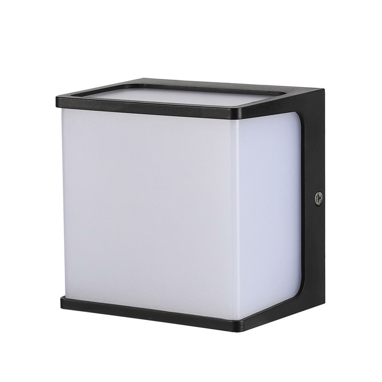 Светильник настенный Citilux Domus CLU0801, LED 8 Вт, черный/белый